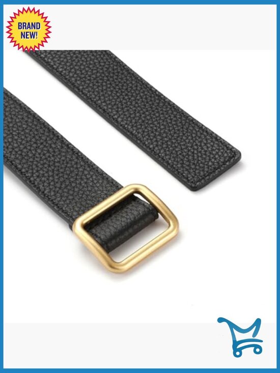 Genuine Leather Adjustable Belt with No-Hole Design for Jeans Pants main image 6